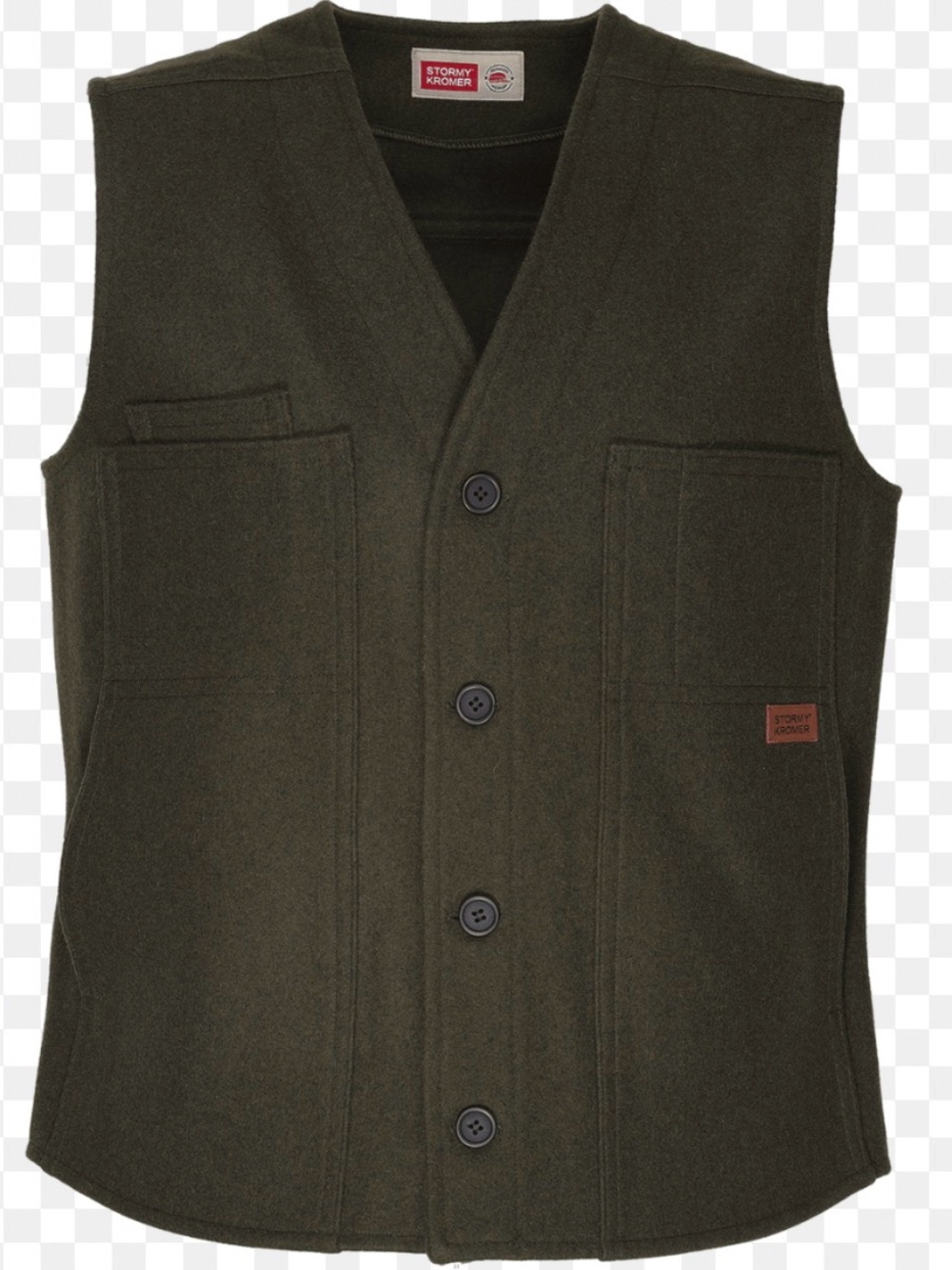 Stormy Kromer men’s the button vest olive see measurements